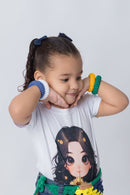 Kit de Pulseiras Bella Infantil - Brasil