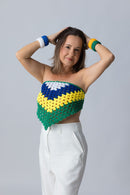 Bandana Brasil - 4 em 1 Adulto