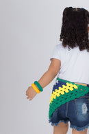 Bandana Brasil - 4 em 1 Infantil