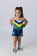 Bandana Brasil - 4 em 1 Infantil